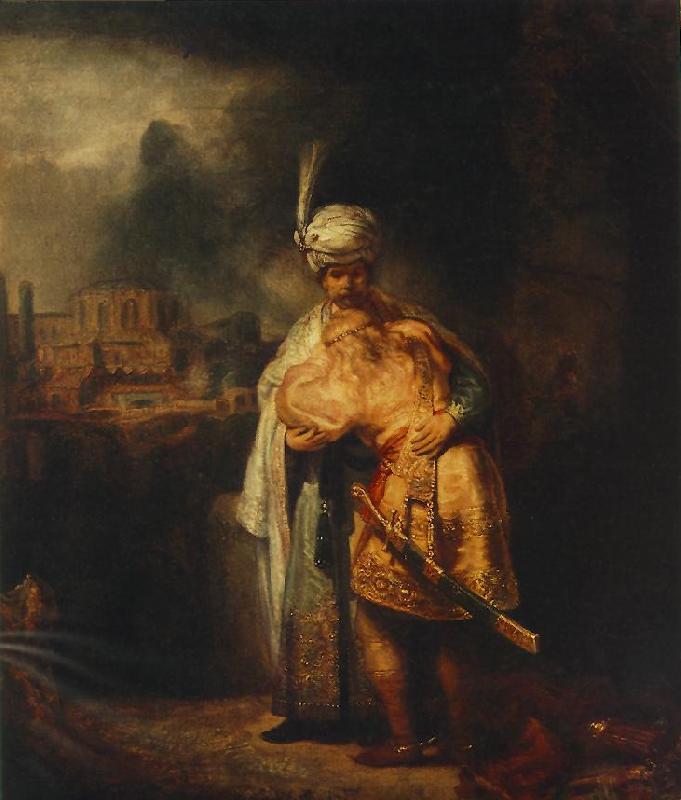 REMBRANDT Harmenszoon van Rijn Biblical Scene kjgh